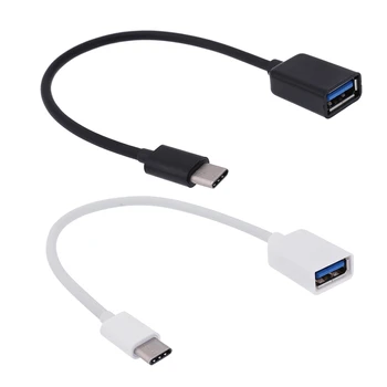 18cm High Speed USB 3.1 Type-C Male to USB 3.0 Female OTG Data Connector Adapter Cable Power Supply Charging Cord Wire Line
18cm High Speed USB 3.1 Type-C Male to USB 3.0 Female OTG Data Connector Adapter Cable Power Supply Charging Cord Wire Line