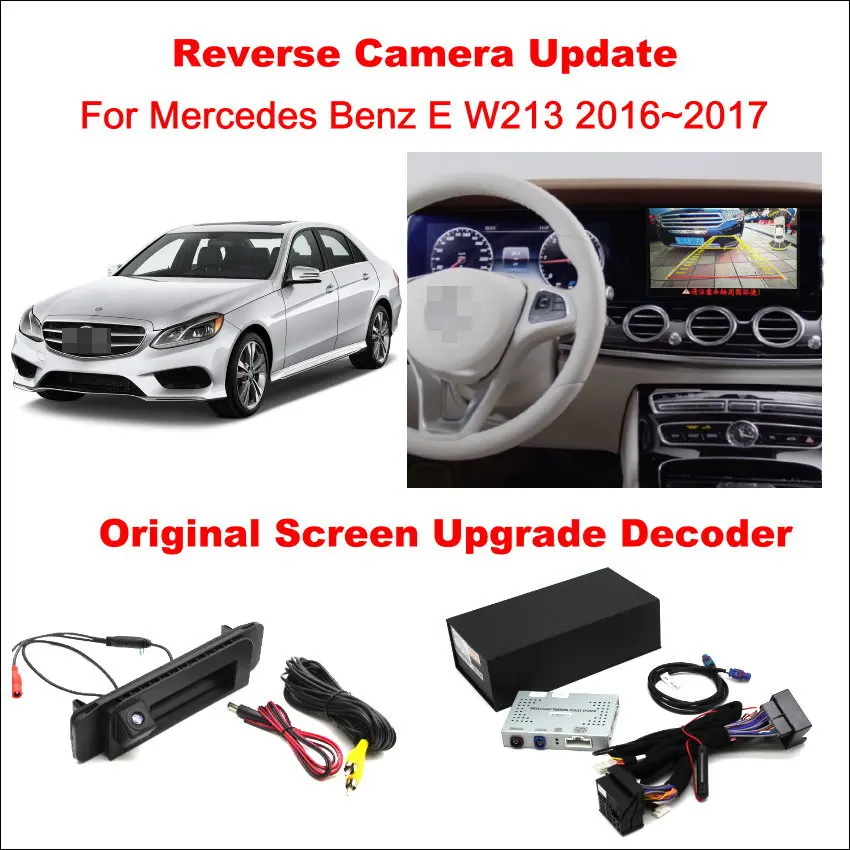 Liislee For Mercedes Benz E W213 2016~2017 Original Screen Update System / Rear Camera + Reversing Track Image / Digital Decoder
Liislee For Mercedes Benz E W213 2016~2017 Original Screen Update System / Rear Camera + Reversing Track Image / Digital Decoder