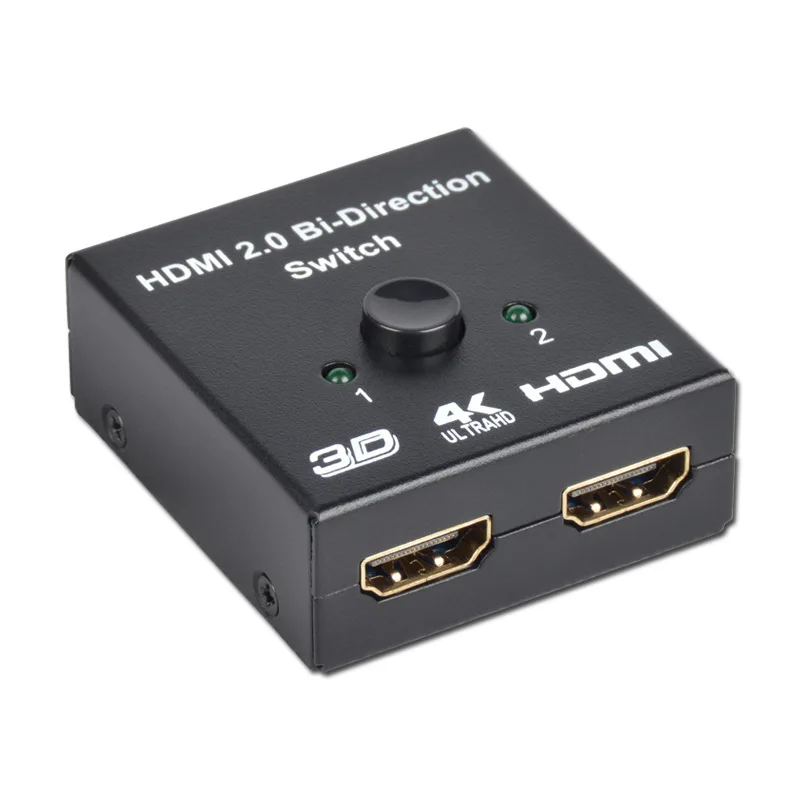 HDMI spliter video auido converter adapter, 1 input 2 output, 2 input 1 output, HDMI Bi-direction switch, 4K 3D 60Hz supported
HDMI spliter video auido converter adapter, 1 input 2 output, 2 input 1 output, HDMI Bi-direction switch, 4K 3D 60Hz supported