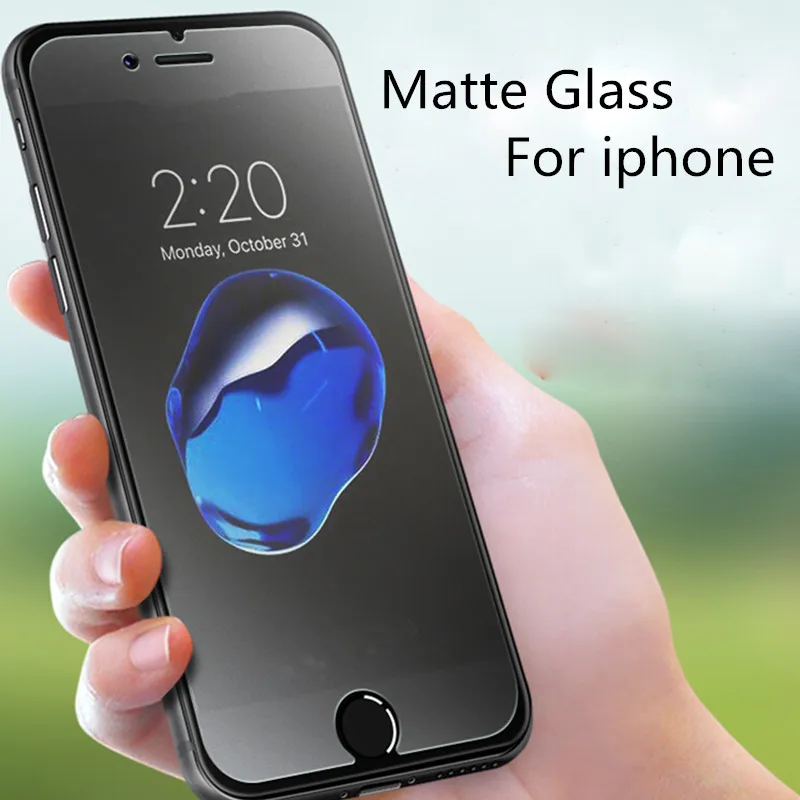 Matte Protective Glass Screen Protector For Iphone X 7 8 Plus 6 6S Plus 5 5S 5C SE Frosted Tempered Glass For iphone XR XS Max
Matte Protective Glass Screen Protector For Iphone X 7 8 Plus 6 6S Plus 5 5S 5C SE Frosted Tempered Glass For iphone XR XS Max