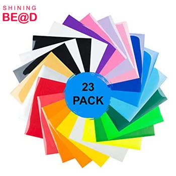 Free Shipping New Assorted random 23 Color Bundle Pack PU Heat Transfer Vinyl (HTV) Sheets 10'' x 12'' For T-shirts & Iron On
Free Shipping New Assorted random 23 Color Bundle Pack PU Heat Transfer Vinyl (HTV) Sheets 10'' x 12'' For T-shirts & Iron On
