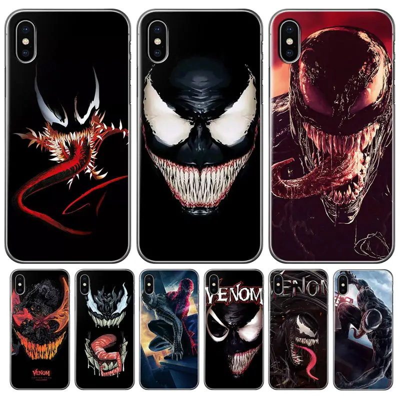 Venom phone Case Cover For iPhone 5 5S SE 6 6S 7 8 XS XR X Max Plus venom Coque Soft Silicone Cute cool luxury etui marvel hero
Venom phone Case Cover For iPhone 5 5S SE 6 6S 7 8 XS XR X Max Plus venom Coque Soft Silicone Cute cool luxury etui marvel hero