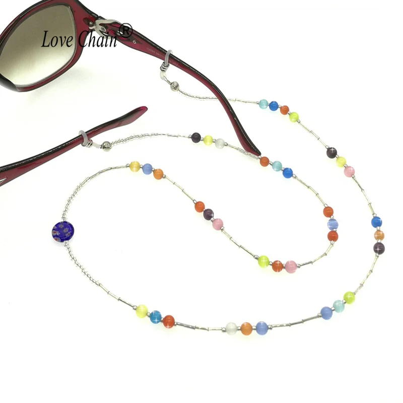 LoveChain Sun Glasses Beaded Neck Lanyard Cord Cable Chain Strap For Spectacles Sunglasses Strap Cat Eye Beads Glasses Chain
LoveChain Sun Glasses Beaded Neck Lanyard Cord Cable Chain Strap For Spectacles Sunglasses Strap Cat Eye Beads Glasses Chain