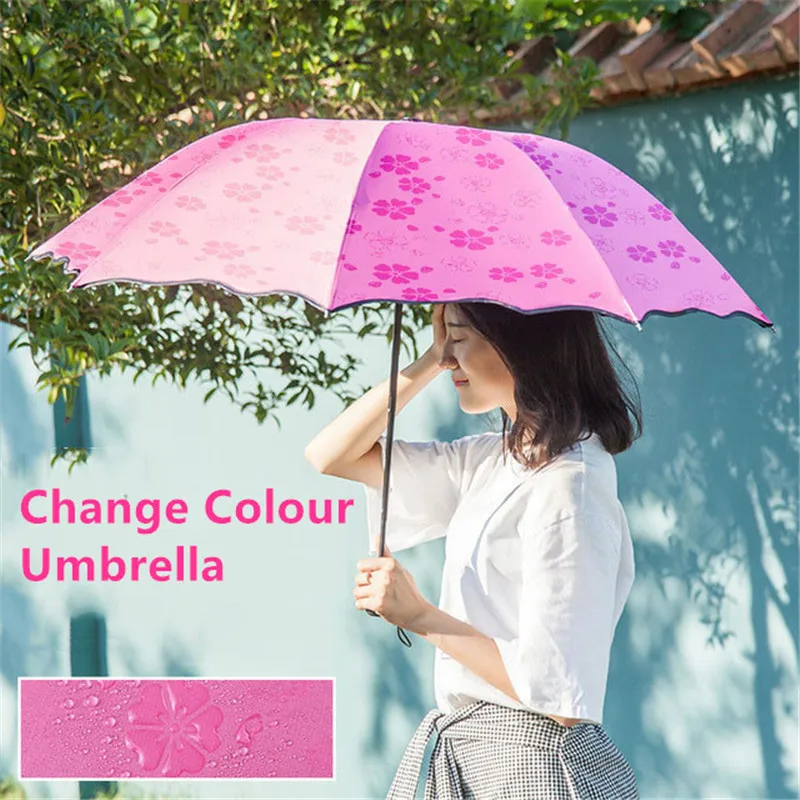 DMBRELLA Small UV-Protection Travel Umbrella Magic Changing Color After Water Gift for Lady Girlfriend Umbrella Rain Women DM007
DMBRELLA Small UV-Protection Travel Umbrella Magic Changing Color After Water Gift for Lady Girlfriend Umbrella Rain Women DM007