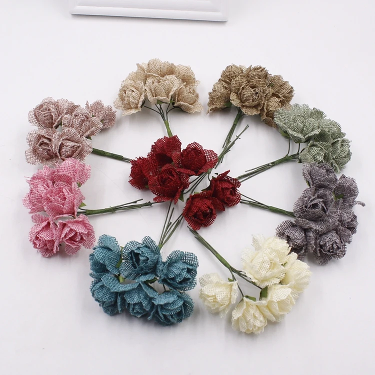 6pcs/lot Artificial Flower Bouquet Accessories Fake Silk Craft Floral DIY Wedding Bride Headdress Wreath Material Box Gift Decor
6pcs/lot Artificial Flower Bouquet Accessories Fake Silk Craft Floral DIY Wedding Bride Headdress Wreath Material Box Gift Decor