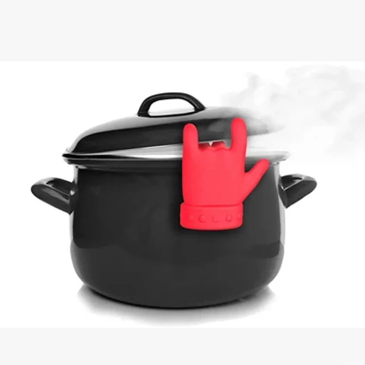 Prevent Overflow Practical Kitchen Gadgets Finger Shaped Pot Covers Anti-overflow Lifting Soup Spoon Shelf Holder Spoon Rests
Prevent Overflow Practical Kitchen Gadgets Finger Shaped Pot Covers Anti-overflow Lifting Soup Spoon Shelf Holder Spoon Rests