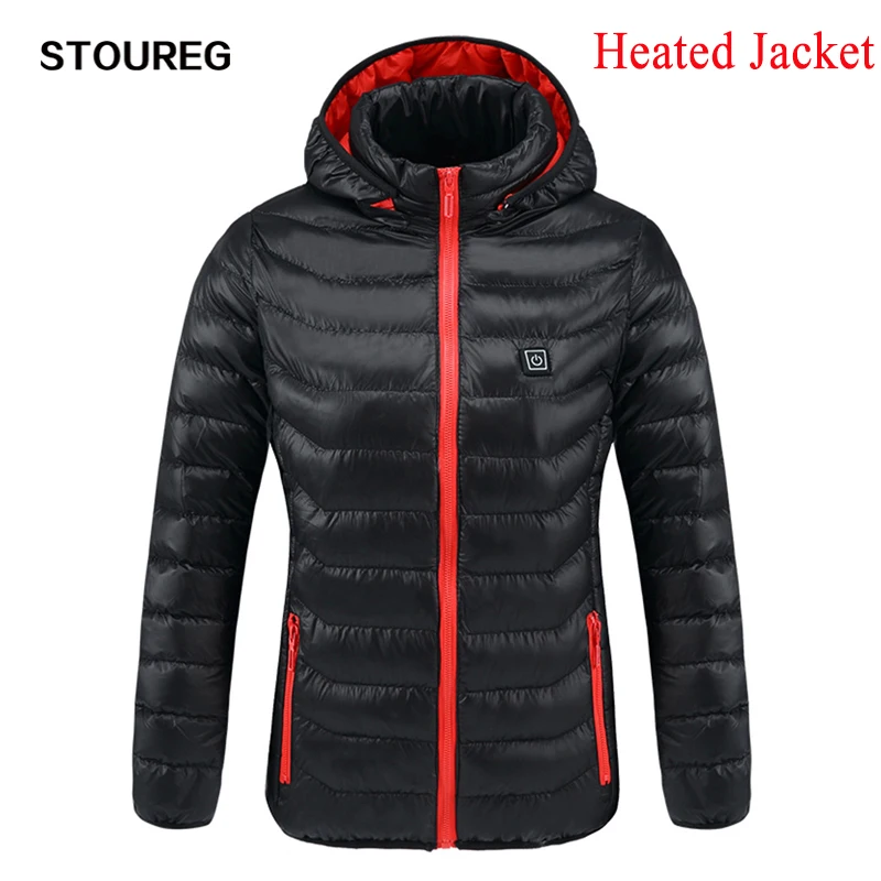 Winter Warm Heating Jackets Women Men Smart Thermostat Pure Color Hooded Heated Jackets Waterproof Skiing Hiking Jackets
Winter Warm Heating Jackets Women Men Smart Thermostat Pure Color Hooded Heated Jackets Waterproof Skiing Hiking Jackets