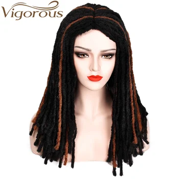 Vigorous Synthetic Long Dreadlock Hair Wig for Women/Men Faux Locs Crochet Braids Wig Heat Resistant Fiber Mix Color
Vigorous Synthetic Long Dreadlock Hair Wig for Women/Men Faux Locs Crochet Braids Wig Heat Resistant Fiber Mix Color