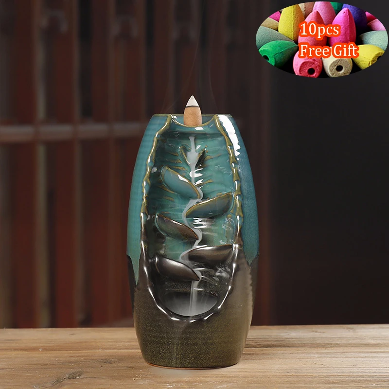 2019 New Incense Burner Backflow Incense Ceramic Crafts Incense Ddiffuser Home Office Mountain River Handicraft Incense Holder
2019 New Incense Burner Backflow Incense Ceramic Crafts Incense Ddiffuser Home Office Mountain River Handicraft Incense Holder