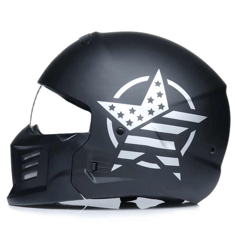 Motorcycle equipment retro helmet female full-face helmet locomotive running helmet male full cover
Motorcycle equipment retro helmet female full-face helmet locomotive running helmet male full cover