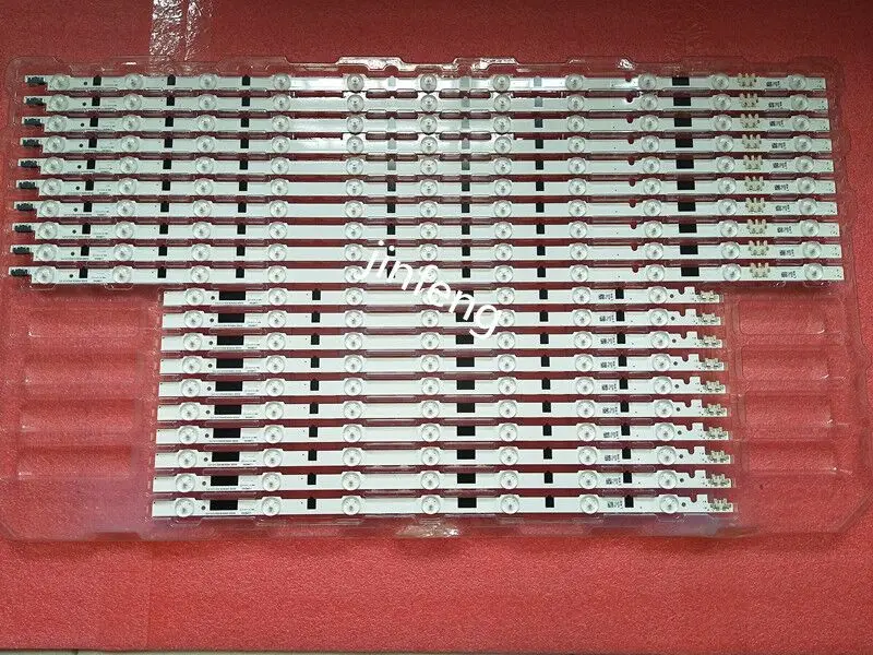 (New Kit)20 PCS/set LED backlight strip D2GE-550SCB-R3 D2GE-550SCA-R3 for samsung UA55F6400AJ 2013SVS55F R 7 L 11 25312A 25313A |