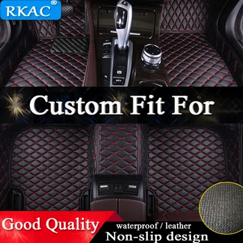 

RKAC Custom car floor mats For Honda accord Civic CRV City HRV CR-Z Vezel Crosstour element fit crosstour car accessories arpet