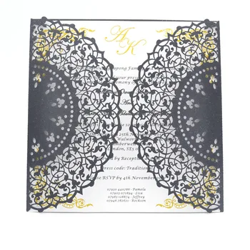 Semi-circular folding Type free luxury romantic customize wedding invitation card
Semi-circular folding Type free luxury romantic customize wedding invitation card