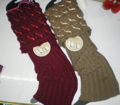 Plain womens winter rhinestone Knitted Leg Warmers 24 pairs/lot mixed colors #3413
Plain womens winter rhinestone Knitted Leg Warmers 24 pairs/lot mixed colors #3413