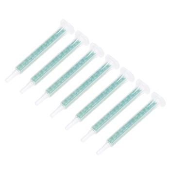 50pcs Plastic Resin Glue Static Mixer Tube Mixing Nozzle Syringe Set 83mm for Liquid Mixing Machine AB Glue Gun
50pcs Plastic Resin Glue Static Mixer Tube Mixing Nozzle Syringe Set 83mm for Liquid Mixing Machine AB Glue Gun