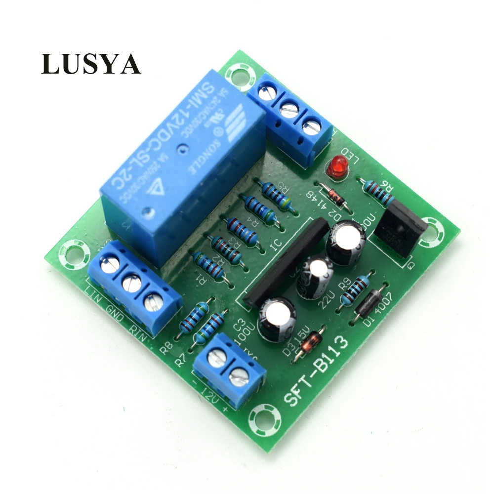 Lusya UPC1237 Amp Speaker Protection Circuit Protective Dual Channel Board Speaker Delay DC Protect 12-24V F7-005
Lusya UPC1237 Amp Speaker Protection Circuit Protective Dual Channel Board Speaker Delay DC Protect 12-24V F7-005