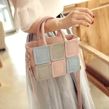 New arrival women's cute bag sweet gentlewomen color block decoration messenger bag small fresh women's handbag
New arrival women's cute bag sweet gentlewomen color block decoration messenger bag small fresh women's handbag