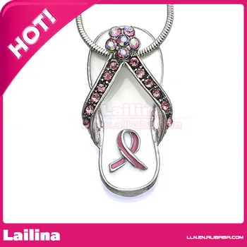 Pink Flip Flop Sandal Pink Ribbon Breast Cancer Awareness Pendant Enamel Fashion Jewelry
Pink Flip Flop Sandal Pink Ribbon Breast Cancer Awareness Pendant Enamel Fashion Jewelry
