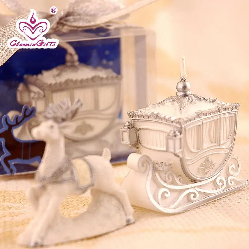 Sleigh Car Candle in gift box wedding party favor birthday winter christmas guest gift present cake topper decoration
Sleigh Car Candle in gift box wedding party favor birthday winter christmas guest gift present cake topper decoration