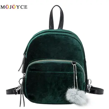 Velvet Women Mini Backpack Fashion Designer Teenager Simple Solid Backpack Female Mochila Feminina
Velvet Women Mini Backpack Fashion Designer Teenager Simple Solid Backpack Female Mochila Feminina