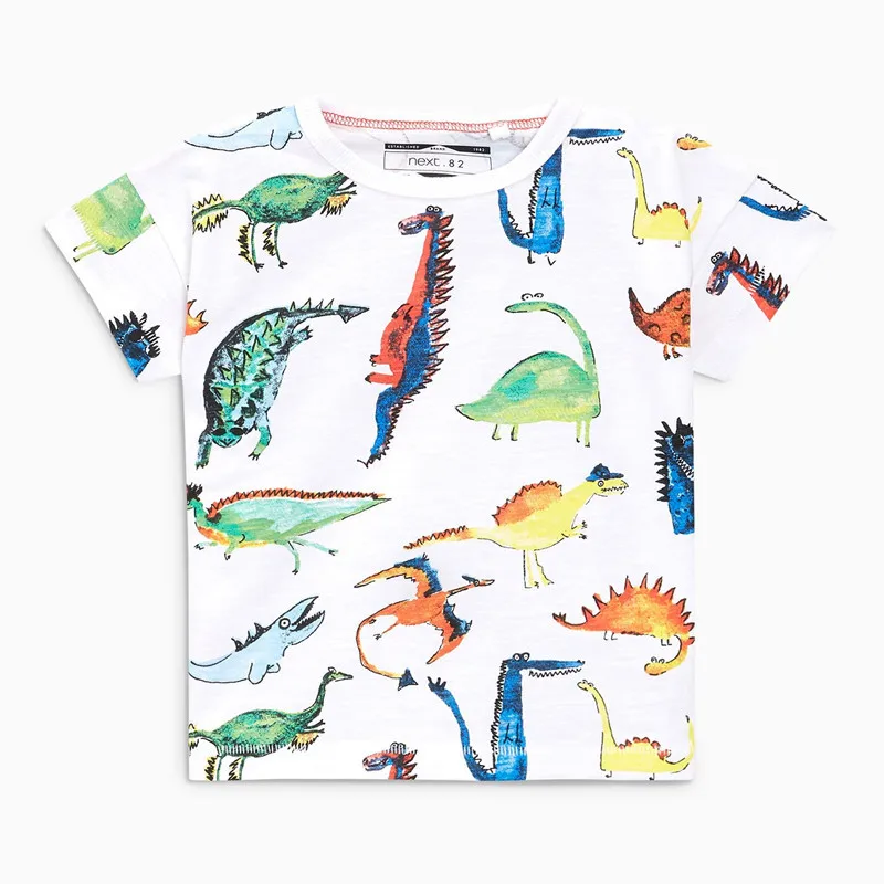 Cartoon Dinosaur Tees Boys Girl Baby T-shirt Summer Short Sleeve T-shirt Bottoming Kids Tops
Cartoon Dinosaur Tees Boys Girl Baby T-shirt Summer Short Sleeve T-shirt Bottoming Kids Tops
