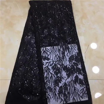 New African Lace Fabric, Sequins Embroidered Nigerian Laces Fabric,Black High Quality French Tulle Lace Fabric For Party Lace X3
New African Lace Fabric, Sequins Embroidered Nigerian Laces Fabric,Black High Quality French Tulle Lace Fabric For Party Lace X3