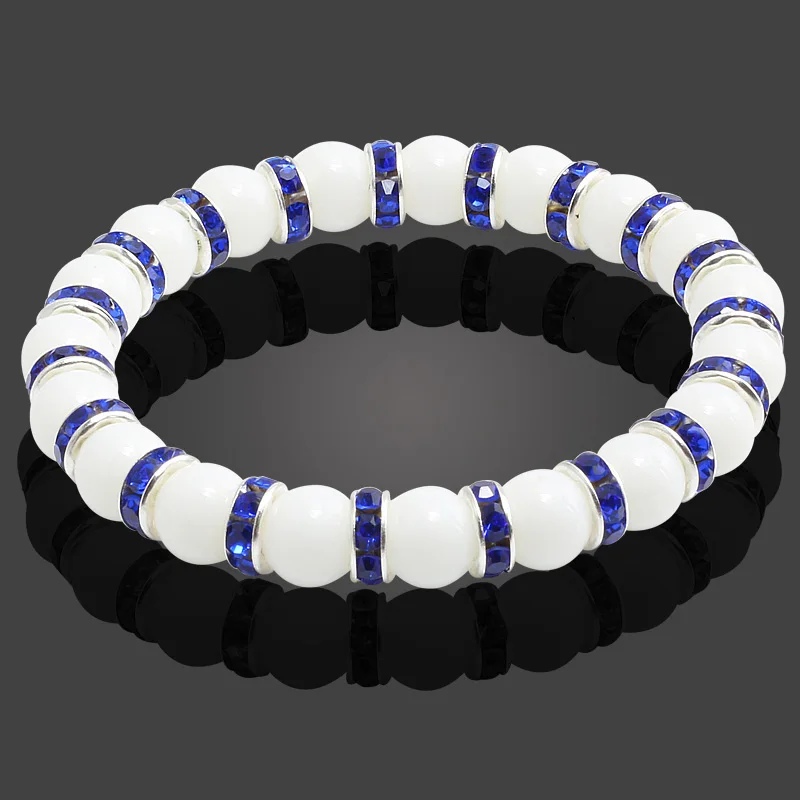 High Quality Natural Stone White Porcelain Beads Bracelets for Men Women Charm Strand Bracelet Buddha Bangle Prayer Yoga Jewelry
High Quality Natural Stone White Porcelain Beads Bracelets for Men Women Charm Strand Bracelet Buddha Bangle Prayer Yoga Jewelry