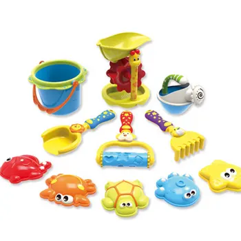 11Pcs Beach Sand Toy Set Hourglass Shovels Watering Can Children Safety Plastic Toys - Color Random
11Pcs Beach Sand Toy Set Hourglass Shovels Watering Can Children Safety Plastic Toys - Color Random