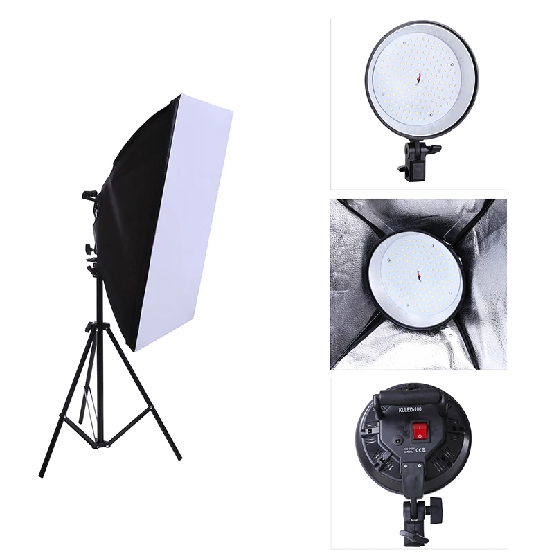LED Photo Studio Kit Photography Lighting LED Lamp Holder +50*70CM Softbox +200CM Photo Tripod Photo Soft Box
LED Photo Studio Kit Photography Lighting LED Lamp Holder +50*70CM Softbox +200CM Photo Tripod Photo Soft Box