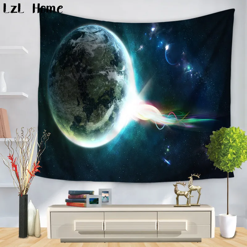 LzL Home Polyester Printed 3D Fancy Moon Galaxy Sky Tapestry Mandala Home Decor Wall Hanging Tapestry Boho Beach Towel Tapete 
LzL Home Polyester Printed 3D Fancy Moon Galaxy Sky Tapestry Mandala Home Decor Wall Hanging Tapestry Boho Beach Towel Tapete
