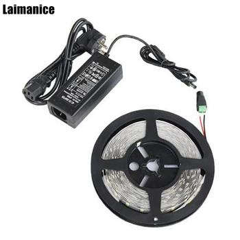 SMD 5630 5730 LED Strip DC12V 5M 300Led 60Led/m not-waterproof Flexible tape Light +5A 60W EU/US/UK/AU Power Adapter Supply
SMD 5630 5730 LED Strip DC12V 5M 300Led 60Led/m not-waterproof Flexible tape Light +5A 60W EU/US/UK/AU Power Adapter Supply