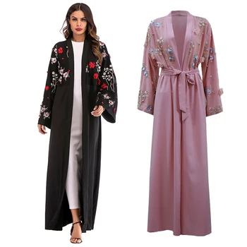 Abaya Dubai Kaftan Islam Women Long Floral Muslim Kimono Cardigan Hijab Dress Qatar UAE Caftan Marocain Turkish Islamic Clothing
Abaya Dubai Kaftan Islam Women Long Floral Muslim Kimono Cardigan Hijab Dress Qatar UAE Caftan Marocain Turkish Islamic Clothing