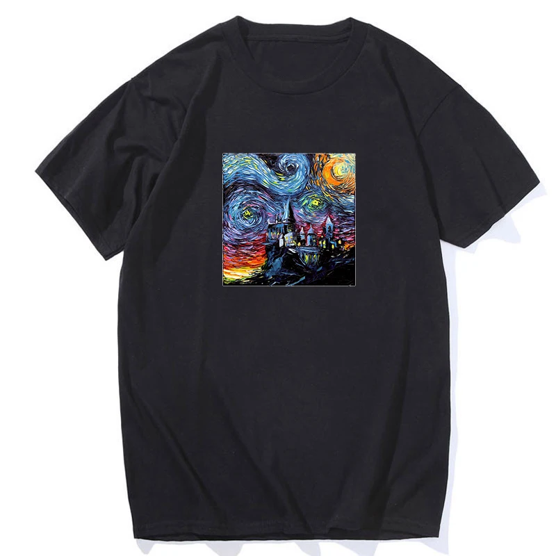 Van Gogh Never Saw Hogwarts Tshirt Aesthetic Clothes Harajuku Fashion Streetwear Short Sleeve Black Potter T Shirt
Van Gogh Never Saw Hogwarts Tshirt Aesthetic Clothes Harajuku Fashion Streetwear Short Sleeve Black Potter T Shirt