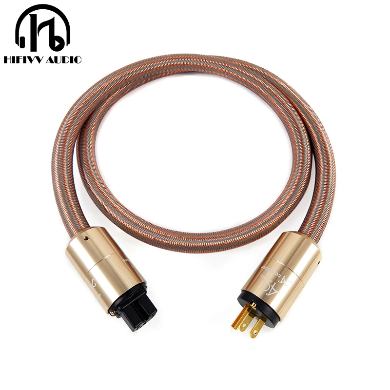 AC Power Cord Line Of US Standard Gold-plating Plug For Audio Preamplifier AmplifierS Cable Japan Accuphase
AC Power Cord Line Of US Standard Gold-plating Plug For Audio Preamplifier AmplifierS Cable Japan Accuphase