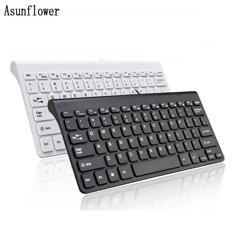 Gaming Office Wired Keyboard 78 Keys Black Mini Slim Multimedia USB Wired External Keyboard For Notebook Laptop PC Computer
Gaming Office Wired Keyboard 78 Keys Black Mini Slim Multimedia USB Wired External Keyboard For Notebook Laptop PC Computer
