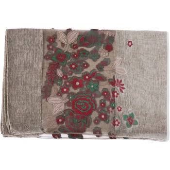 Silk Shawl Scarf Floral Embroider Transparent Wrap Stole Hijab Top Quality Spring Summer Autumn Winter Soft Fashion Long Brown
Silk Shawl Scarf Floral Embroider Transparent Wrap Stole Hijab Top Quality Spring Summer Autumn Winter Soft Fashion Long Brown