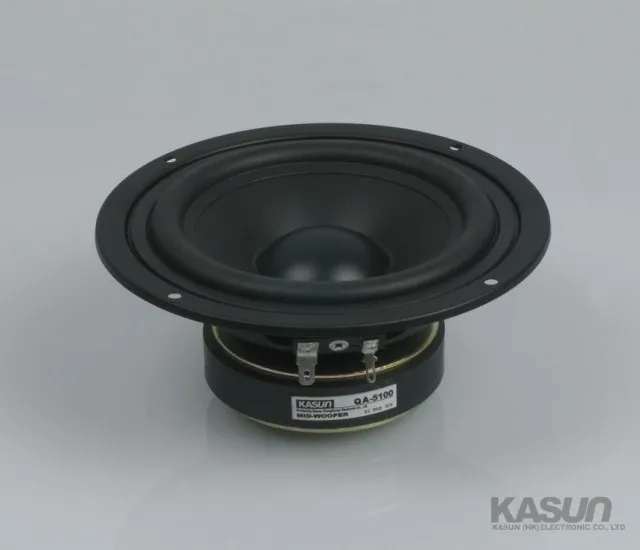 Kasun QA-5100 5.5 inch mid bass strong magnetic speaker 8 ohm 90W 147mm diameter 2pcs/Lot
Kasun QA-5100 5.5 inch mid bass strong magnetic speaker 8 ohm 90W 147mm diameter 2pcs/Lot