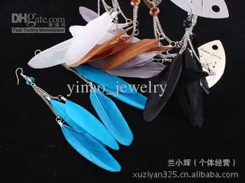 Lovely crystal jewelry Leaf Tassel Small knife Feather Dangle Drop Earrings Ornaments free shipment 12pairs/lot g431-15
Lovely crystal jewelry Leaf Tassel Small knife Feather Dangle Drop Earrings Ornaments free shipment 12pairs/lot g431-15