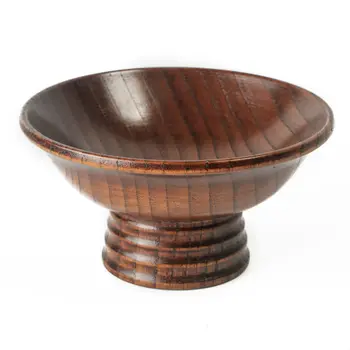 Western style characteristics of tall wooden bowl fruit bowl ethnic style tableware creative Chinese pastry dish 11.5*6.5cm
Western style characteristics of tall wooden bowl fruit bowl ethnic style tableware creative Chinese pastry dish 11.5*6.5cm
