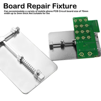 1PC Stainless Steel PCB Holder Adjustable Metal For Mobile Phone Repairing Rework Tool 12cm*8cm
1PC Stainless Steel PCB Holder Adjustable Metal For Mobile Phone Repairing Rework Tool 12cm*8cm