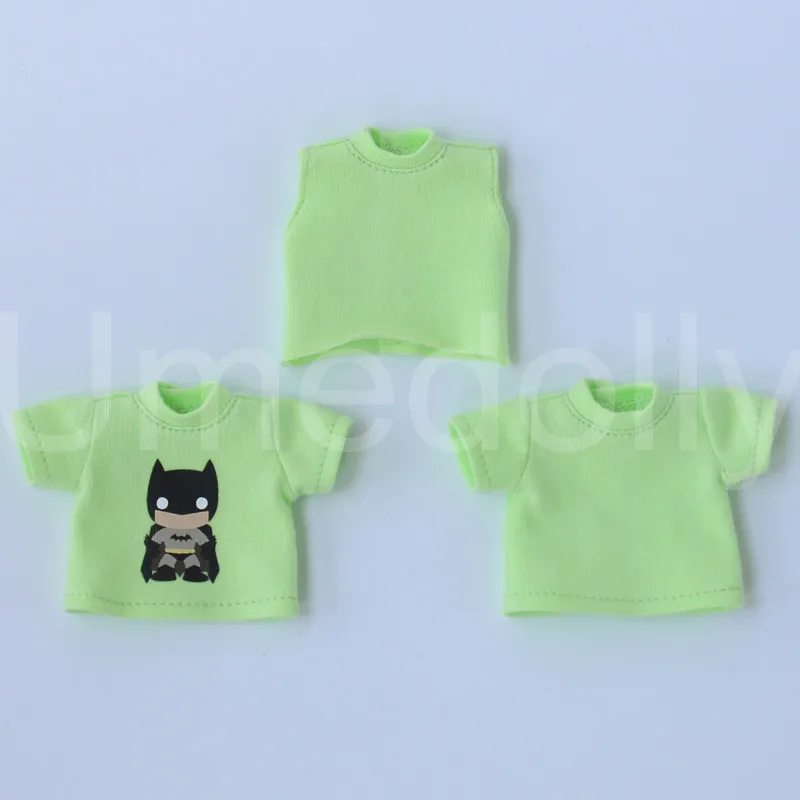1PCS Casual 1/6 Doll's Summer Cartoon Batman Pattern Blyth Doll Outfits T-shirts for Licca, Holala, Middle Blyth Doll Clothes
1PCS Casual 1/6 Doll's Summer Cartoon Batman Pattern Blyth Doll Outfits T-shirts for Licca, Holala, Middle Blyth Doll Clothes