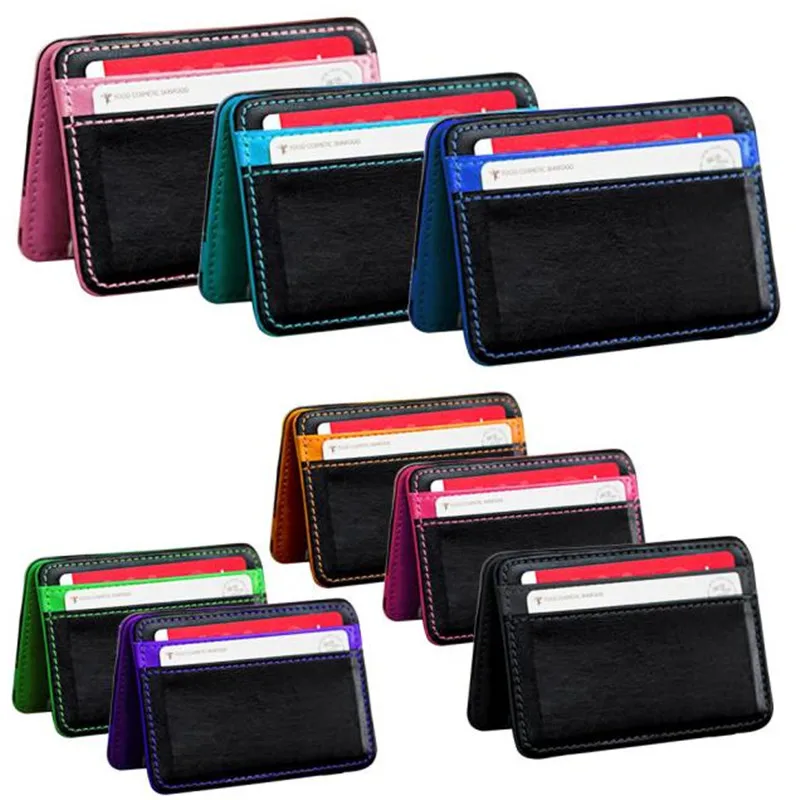 2018 Fashion Mini Neutral Magic Bifold Leather Wallet Card Purse Money Clip Boys Girls Birthday Gift x#
2018 Fashion Mini Neutral Magic Bifold Leather Wallet Card Purse Money Clip Boys Girls Birthday Gift x#