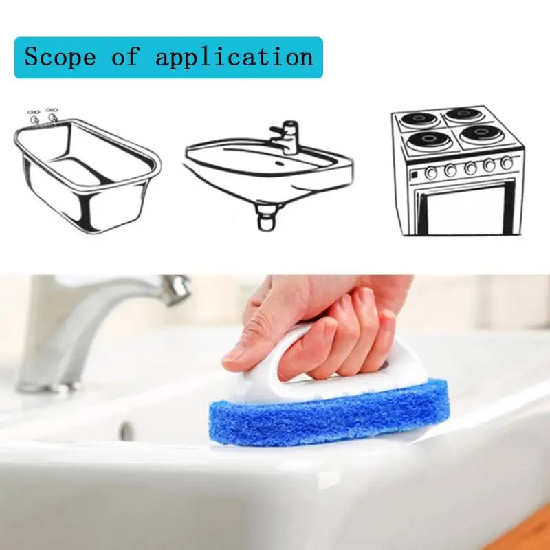 Handy Sponge Oval Bath Cleaning Brush Multi-Functional Household Cleaning Tools Sponge Bathroom Accessories
Handy Sponge Oval Bath Cleaning Brush Multi-Functional Household Cleaning Tools Sponge Bathroom Accessories