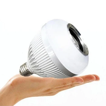 Wireless Bluetooth Speaker Bulb Music Playing Energy Saving Soptlight E27 LED Light Lamp With Remote Control
Wireless Bluetooth Speaker Bulb Music Playing Energy Saving Soptlight E27 LED Light Lamp With Remote Control