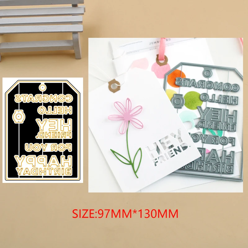 Luck YCraft Metal Cutting Dies HAPPY BIRTHDAY TAG for DIY Scrapbook Photo Album Paper Card Decorative Craft Embossing Die 2019
Luck YCraft Metal Cutting Dies HAPPY BIRTHDAY TAG for DIY Scrapbook Photo Album Paper Card Decorative Craft Embossing Die 2019