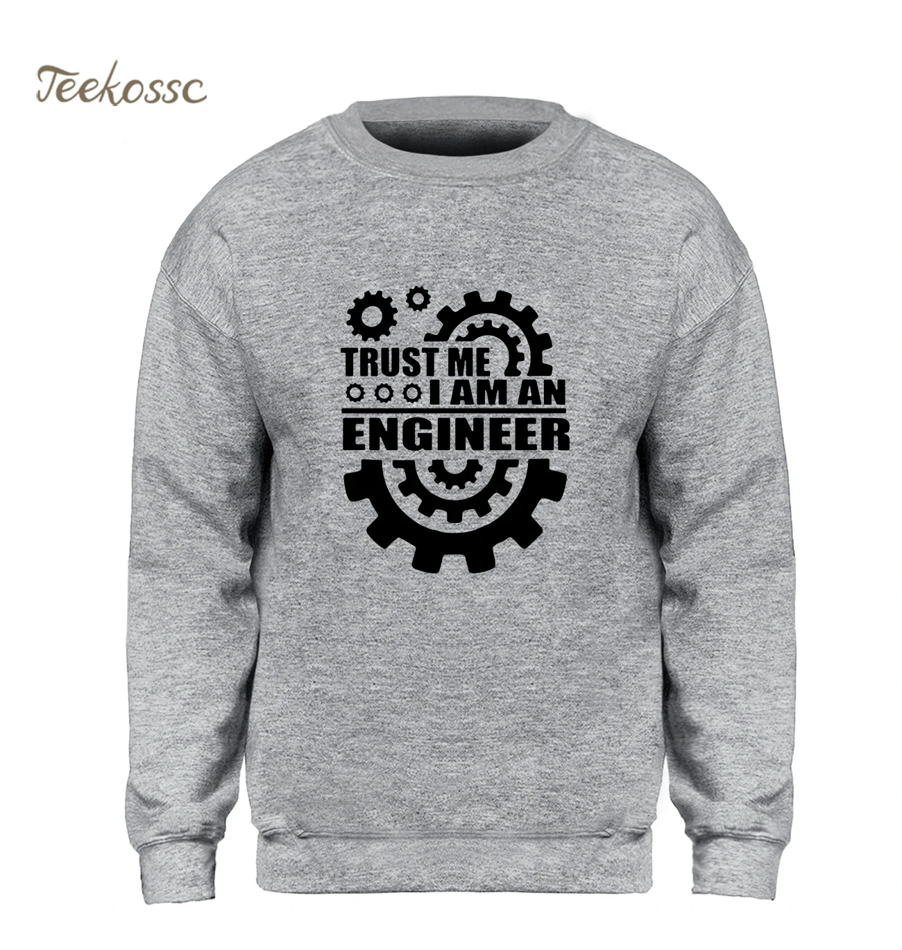 Толстовка с капюшоном Trust Me I Am An Engineer мужская толстовка забавным принтом серая 2018