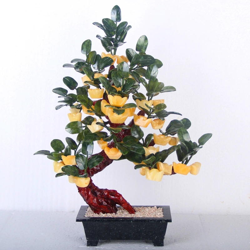 Natural jade ornaments crafts 38 Gold Topaz rich tree bonsai Home Furnishing living room accessories gifts
Natural jade ornaments crafts 38 Gold Topaz rich tree bonsai Home Furnishing living room accessories gifts