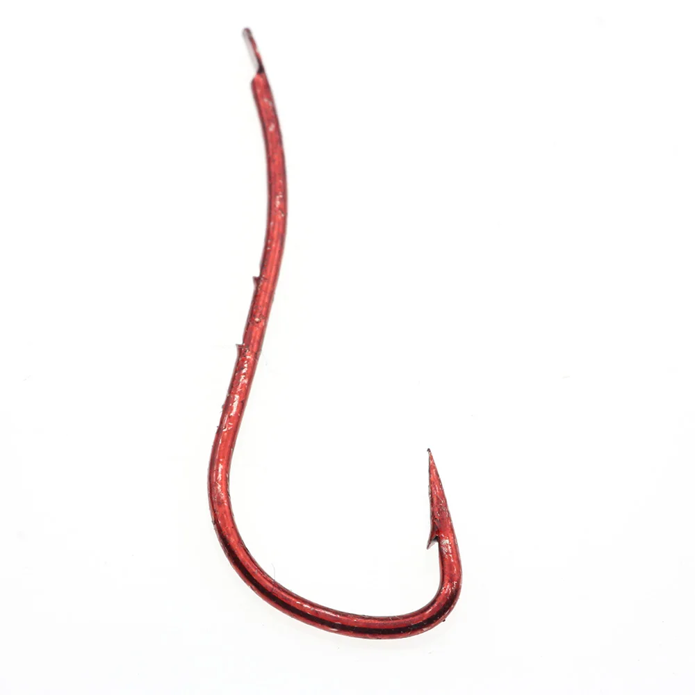 Rompin 100pcs/bag Fishing Ryusen hook red color Baitholder Central Draught Fish Hook Earth Worm High Carbon Steel Fishing Hooks
Rompin 100pcs/bag Fishing Ryusen hook red color Baitholder Central Draught Fish Hook Earth Worm High Carbon Steel Fishing Hooks