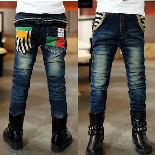 Retail High quality Spring and Autumn kids pants boys baby jeans children jeans for boys casual denim trousers 3-14Y
Retail High quality Spring and Autumn kids pants boys baby jeans children jeans for boys casual denim trousers 3-14Y