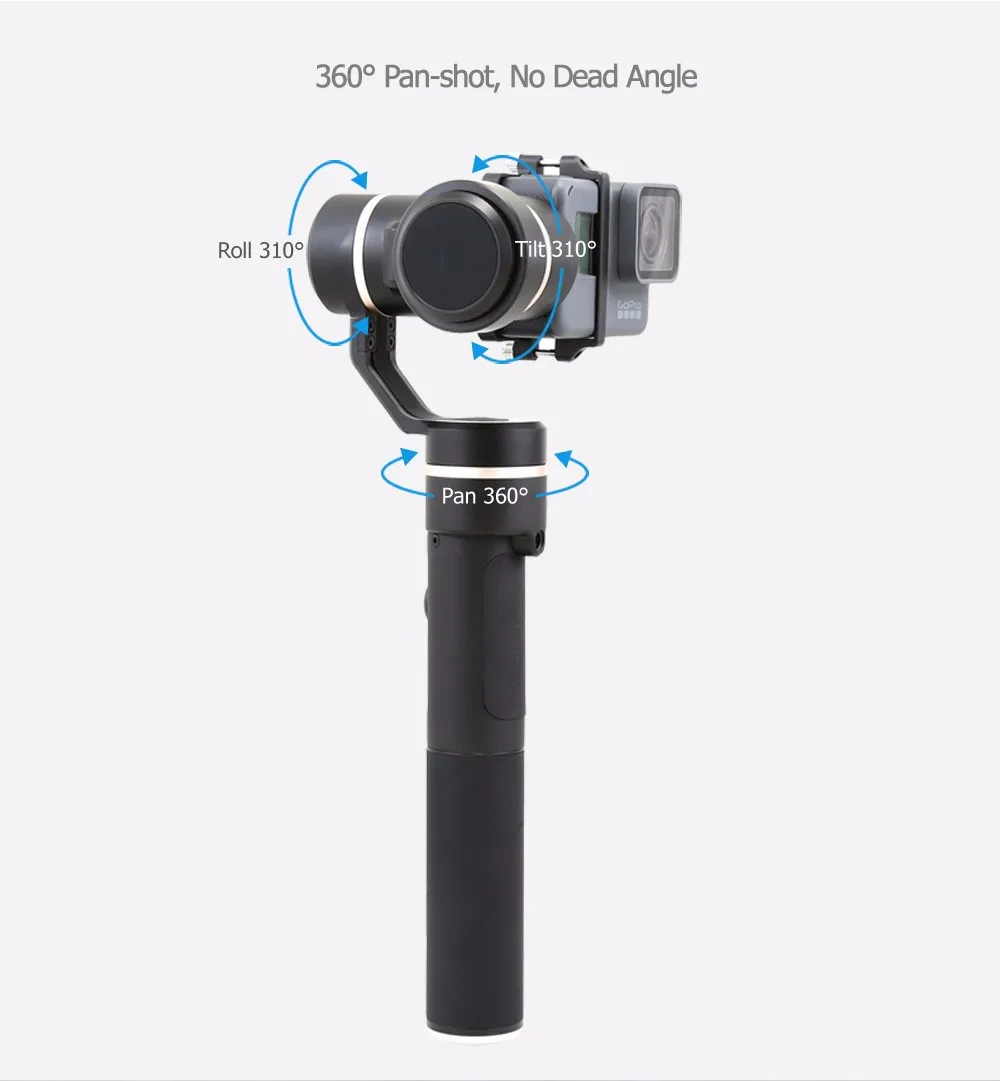 FeiyuTech Feiyu G5 Splash Proof waterproof 3-Axis Handheld Action Camera Gimbal For GoPro HERO 6 5 4 3 3+ Xiaomi yi 4k SJ AEE 8